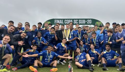 Caravaggio bate Santa Catarina e conquista Copa SC Sub-20