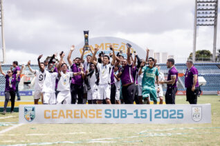 Ceará supera Fortaleza nos pênaltis e é tetra do Cearense Sub-15