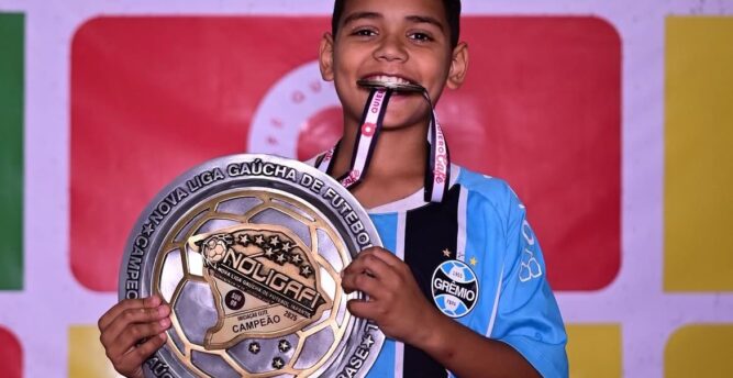 Cria do Flapalmas, Gael se destaca pelo Grêmio/RS