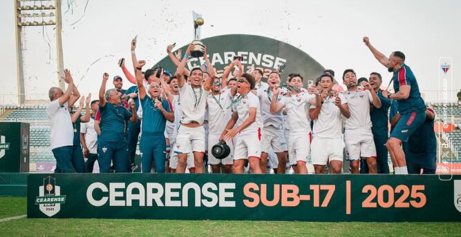 Fortaleza conquista Cearense Sub-17 e se isola como maior campeão