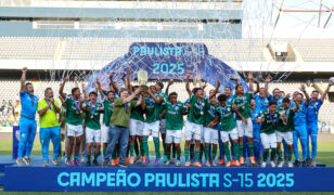 Palmeiras bate Red Bull Bragantino e leva hexa do Paulistão Sub-15