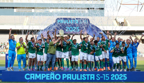 Palmeiras bate Red Bull Bragantino e leva hexa do Paulistão Sub-15