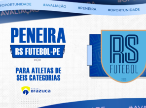 Peneira em Pernambuco: RS Futebol busca atletas de seis categorias