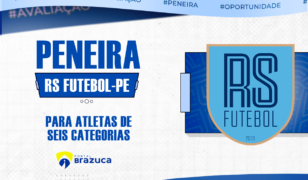 Peneira em Pernambuco: RS Futebol busca atletas de seis categorias