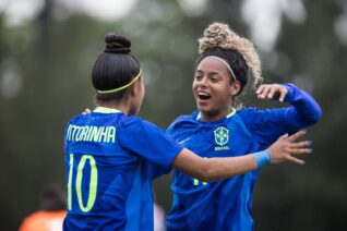 Seleção Brasileira Feminina Sub-20 encerra ano com goleada em amistoso