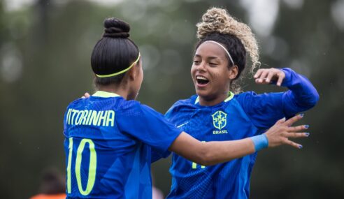 Seleção Brasileira Feminina Sub-20 encerra ano com goleada em amistoso