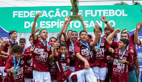 Desportiva Ferroviária supera Porto Vitória e leva Copa ES Sub-13