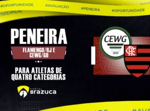 Flamengo e CEWG realizam peneiras em Goiás; confira detalhes