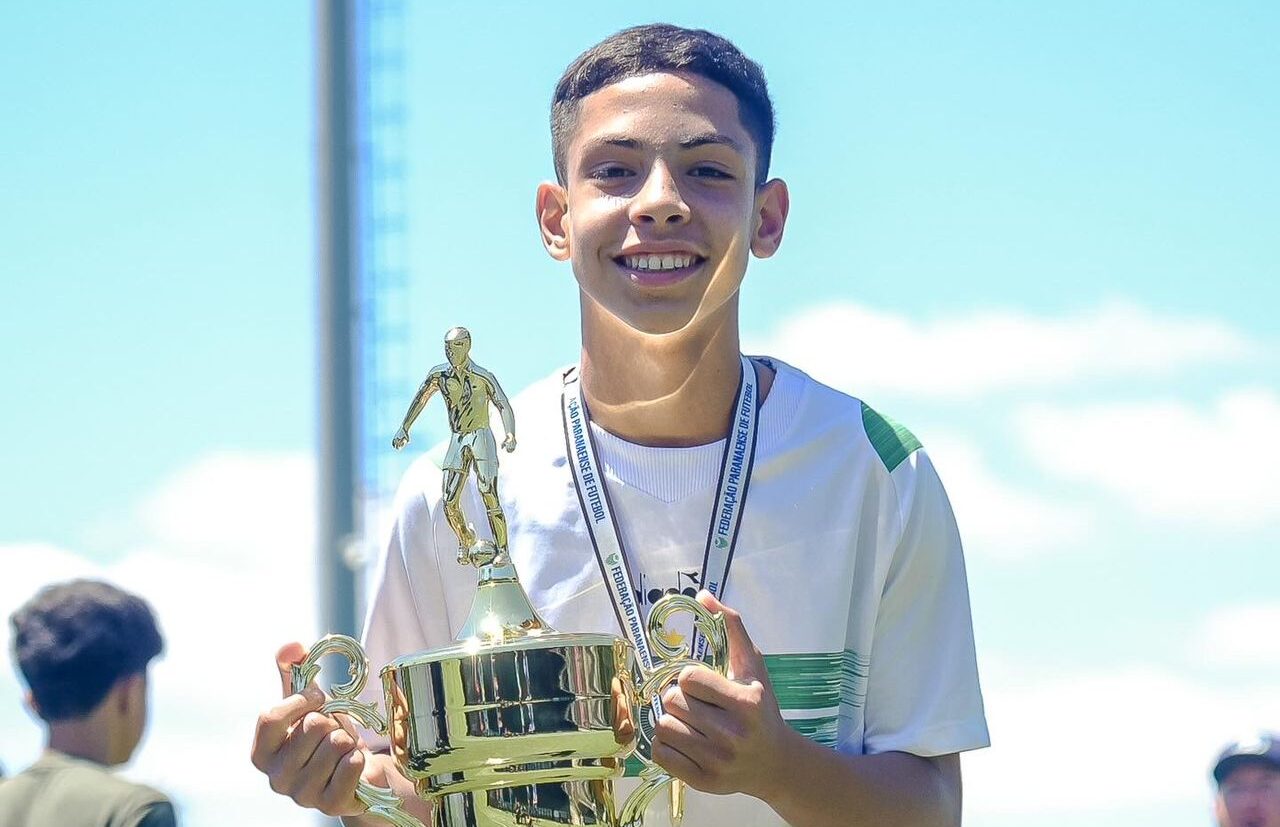 Jovem meia tem mais participações em gols do que jogos pelo Coxa (Foto: Arquivo Pessoal)