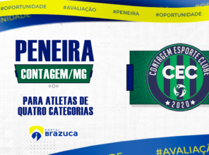 PENEIRA: Contagem/MG busca por atletas de quatro categorias