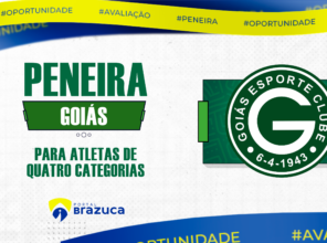PENEIRA: Goiás busca atletas e realiza seletiva para quatro categorias