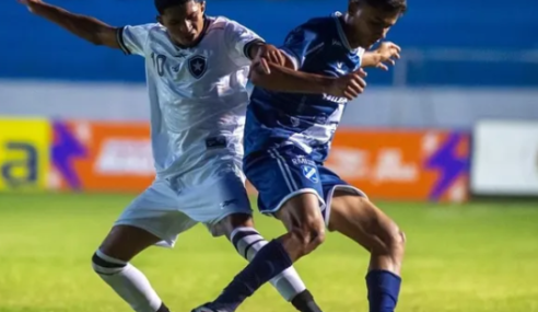 Botafogo goleia e se classifica com 100% de aproveitamento