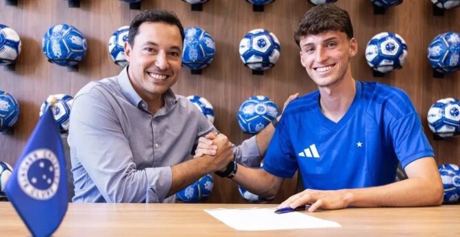 Cruzeiro renova contrato de jovem destaque da Copinha