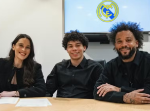Enzo Alves, filho de Marcelo, assina primeiro contrato profissional com o Real Madrid