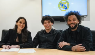 Enzo Alves, filho de Marcelo, assina primeiro contrato profissional com o Real Madrid