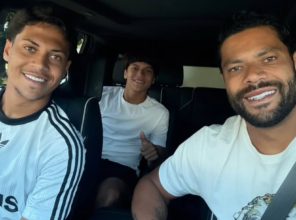 Filhos de Hulk assinam contrato e jogarão na base do Atlético-MG