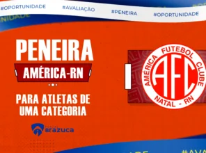 PENEIRA: América-RN promove peneira em fevereiro