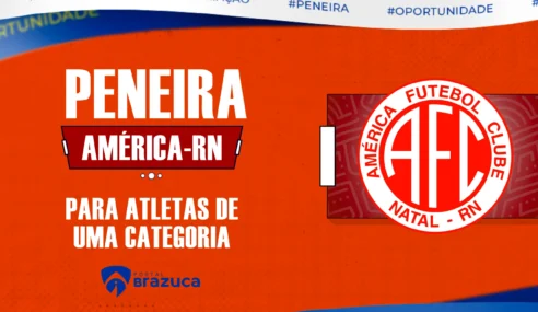 PENEIRA: América-RN promove peneira em fevereiro