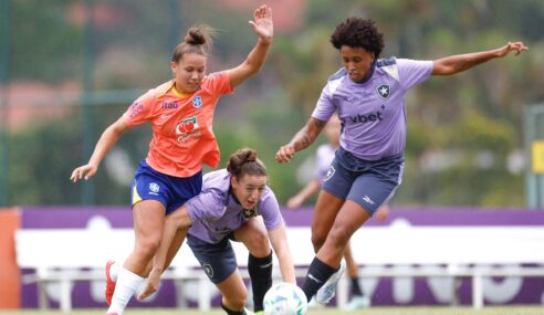 Seleção Brasileira Feminina Sub-20 se prepara para o Sul-Americano com duelo diante do Botafogo