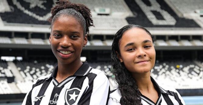 Botafogo/RJ contrata Mariana Nascimento e Alicia de Souza para o Sub-20