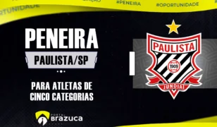 PENEIRA: Paulista busca atletas de cinco categorias