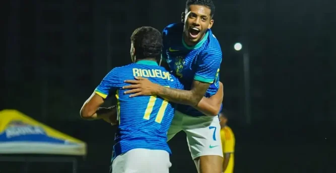 Seleção Sub-17: Brasil vence a Colômbia em amistoso