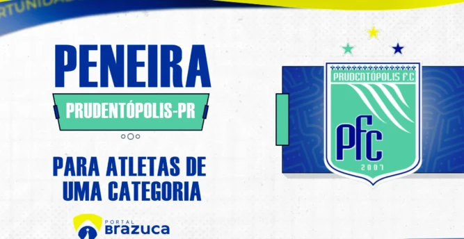 PENEIRA: Prudentópolis anuncia seletiva para atletas de uma categoria