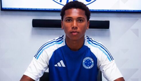 Arthur Ribeiro é o novo reforço do Cruzeiro/MG para o sub-20