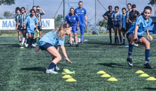 Escola do Grêmio promove aulão feminino em homenagem ao Dia da Mulher