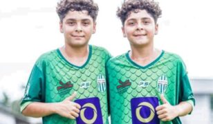 Gêmeos entram juntos para o sub-15 do Metropolitano/SC