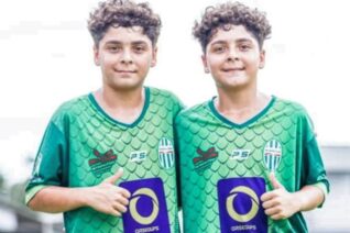 Gêmeos entram juntos para o sub-15 do Metropolitano/SC