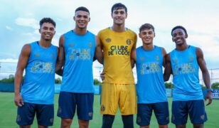 Grêmio/RS oficializa promoção de cinco joias da base ao elenco profissional
