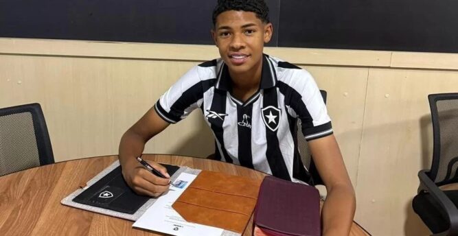 Murilo Henrique é o novo reforço da base do Botafogo/RJ
