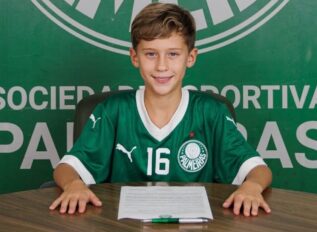 Palmeiras aposta em destaque paraibano de apenas 9 anos