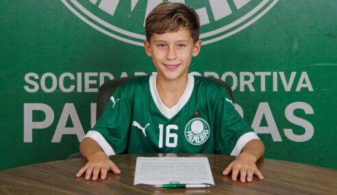 Palmeiras aposta em destaque paraibano de apenas 9 anos
