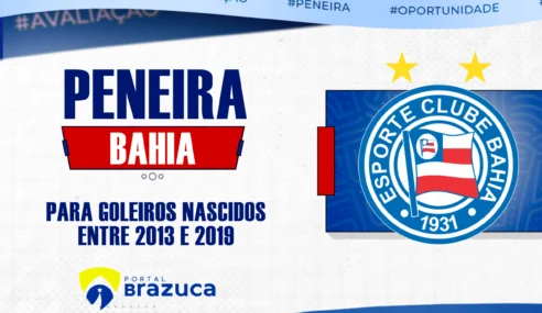 PENEIRA: Bahia faz seletiva em busca de goleiros