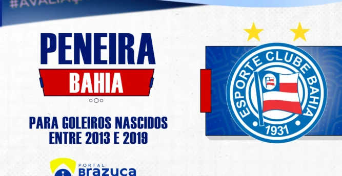 PENEIRA: Bahia faz seletiva em busca de goleiros