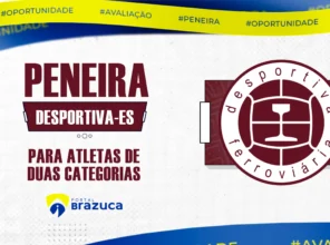 PENEIRA: Desportiva/ES busca atletas para duas categorias