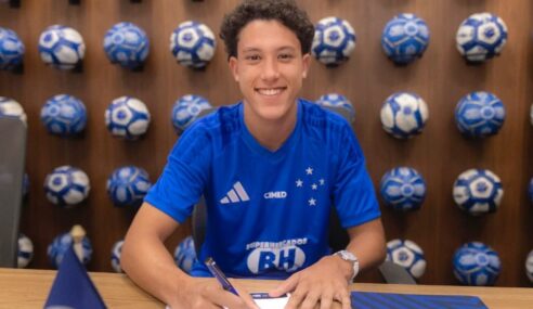 Joia do Cruzeiro, Filipe Morais tem contrato renovado por três anos