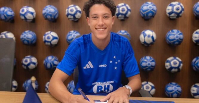 Joia do Cruzeiro, Filipe Morais tem contrato renovado por três anos