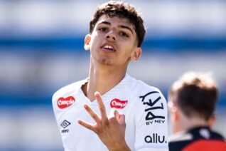 Promessa do Santos ganha destaque em jornal europeu