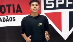 Ex-Rio Branco, Gui Campos é anunciado pelo São Paulo para o Sub-15