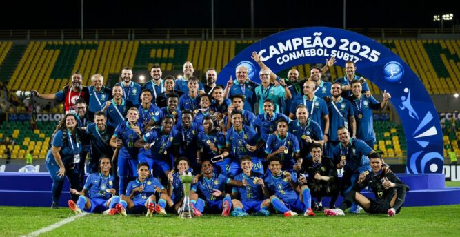 Seleção Brasileira conhece adversários do Sul-Americano Sub-17