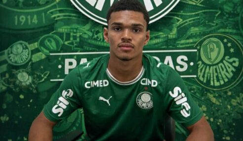 Treze/PB acerta empréstimo de zagueiro da base ao Palmeiras