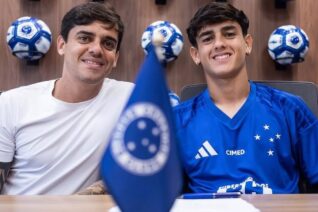 Aos 16 anos, Henrique Lemos assina primeiro contrato com o Cruzeiro/MG