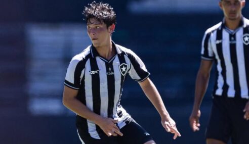 Botafogo/RJ renova com joia da base Arthur Novaes até 2029 e fixa multa milionária