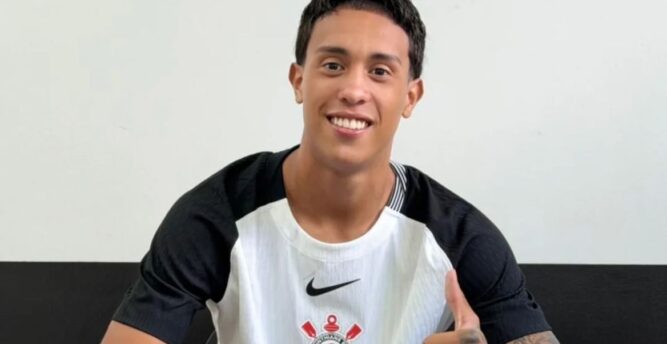 Corinthians/SP anuncia atacante para o sub-20, que estreia com gol em clássico