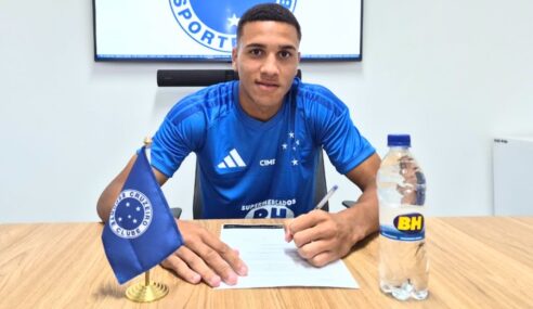 Cruzeiro/MG acerta empréstimo de Guilherme Miranda para o sub-20