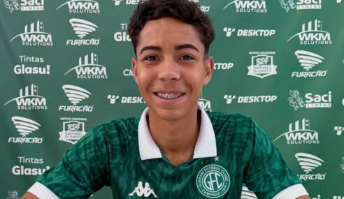 Guarani/SP assina primeiro contrato profissional com lateral de 17 anos