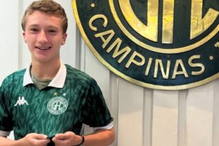 Guarani/SP oficializa primeiro contrato profissional de Enrico Marotto